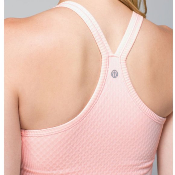 Lululemon ebb to street tank - size 6 - light pink - Picture 2 of 4